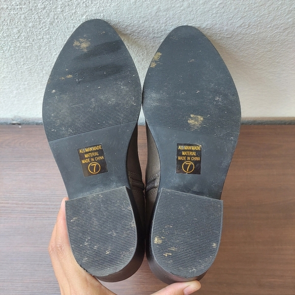 SODA Side Zip Embroidered Western Boots Size 7 - Picture 7 of 8